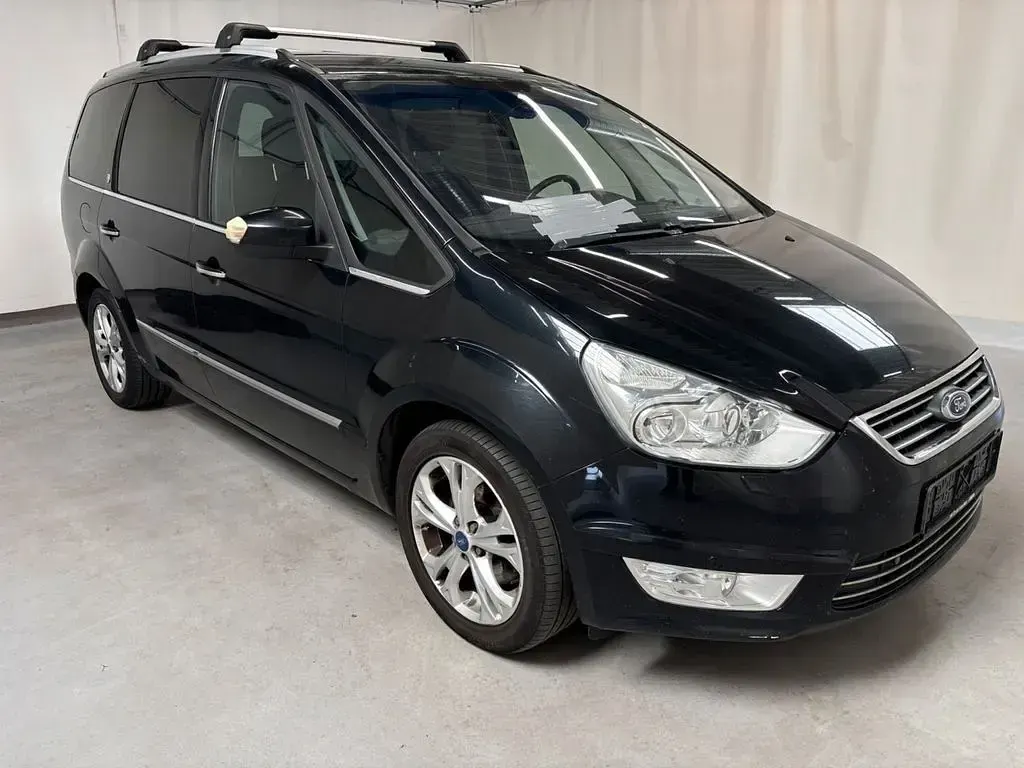 Gebraucht Ford Galaxy Titanium 163 PS (119 kW) 2010 Schwarz Van / Kleinbus