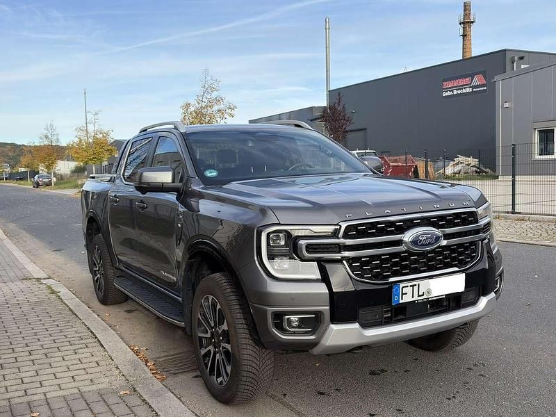 Grau Gebraucht 2024 Ford Ranger Platinum Abholung | 49.490 € (Superpreis) - Bild 1/4