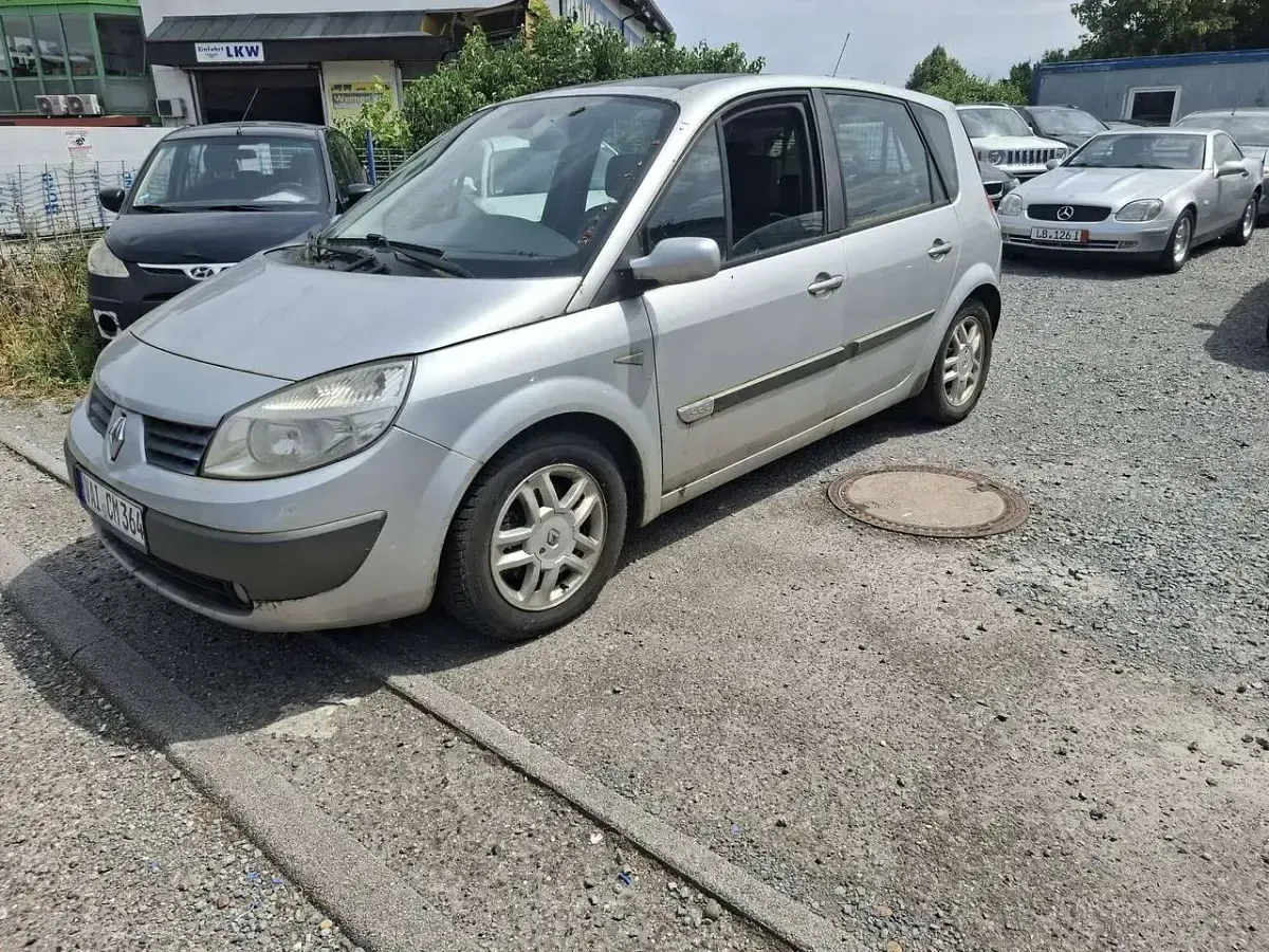Gebraucht Renault Scénic Exception 131 PS (96 kW) 2006 Silber Van / Kleinbus