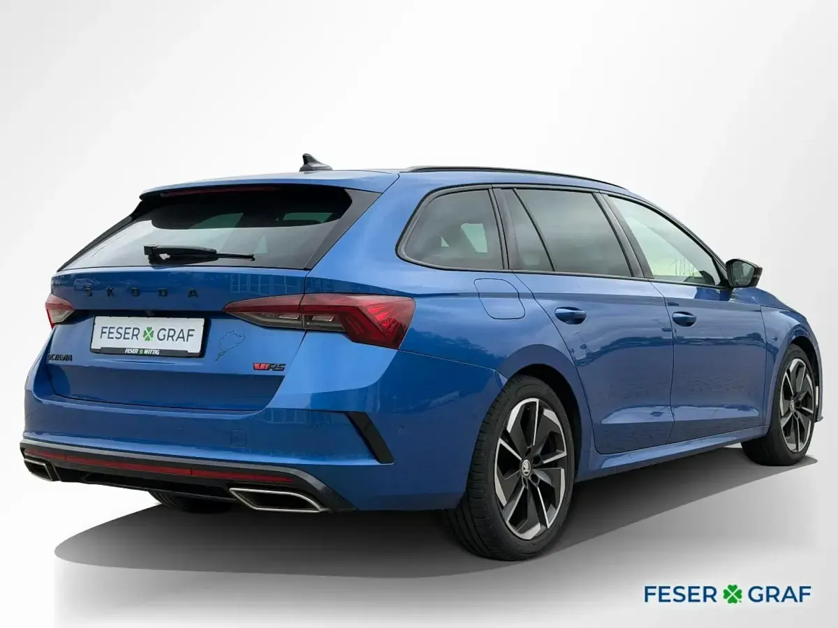 Gebraucht Skoda Octavia RS 200 PS (147 kW) 2021 Raceblau metallic Kombi