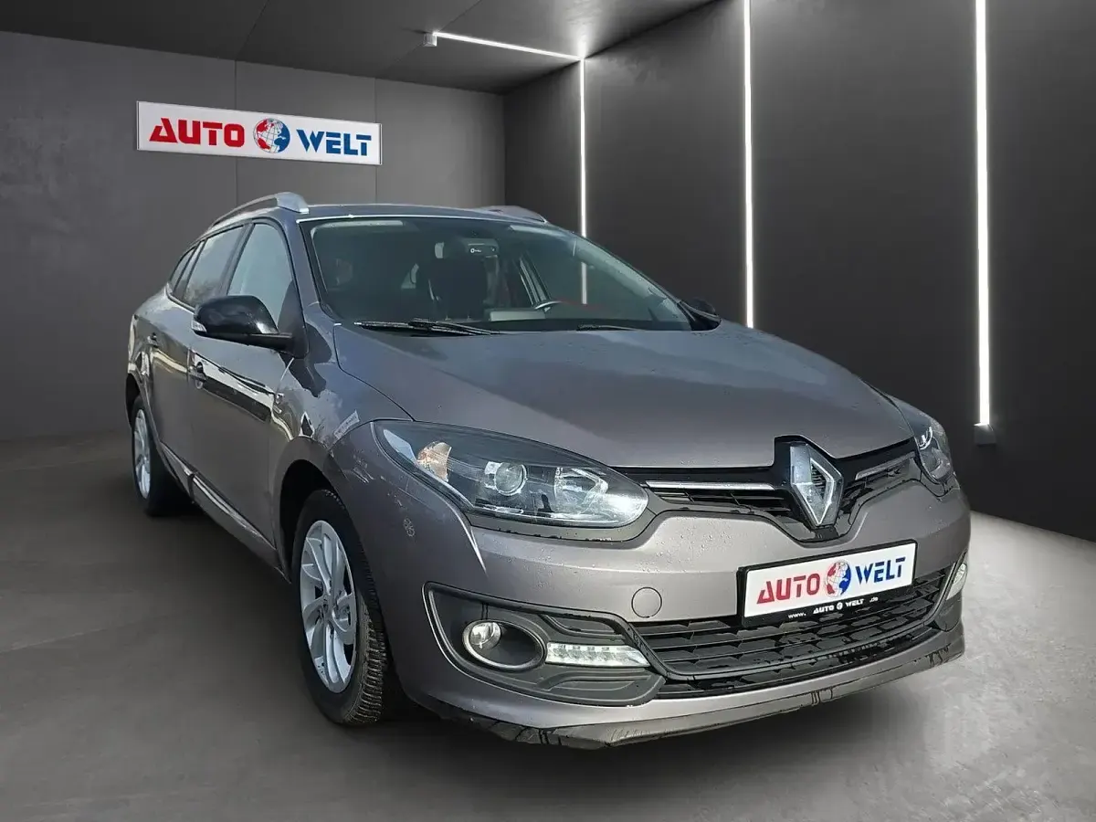 Gebraucht Renault Mégane GrandTour 110 PS (80 kW) 2014 Grau Kombi