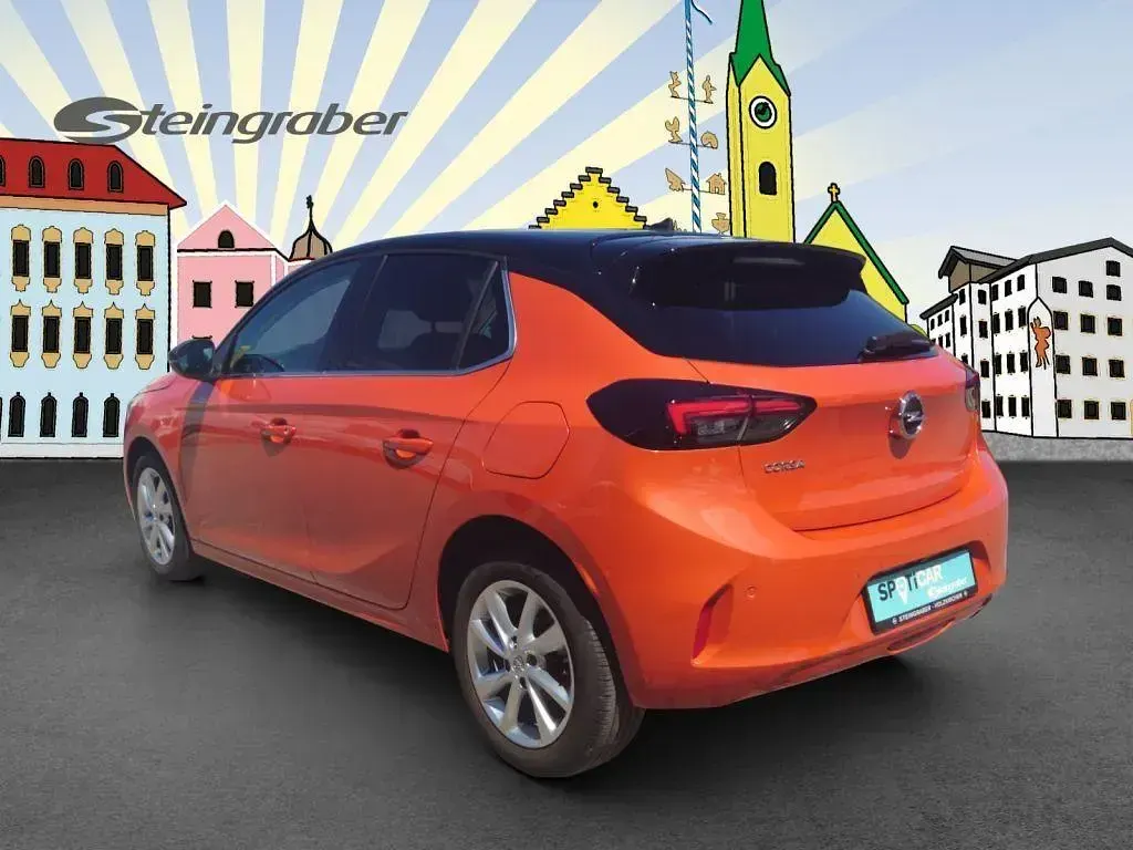 Używany Opel Corsa Elegance 101 KM (74 kW) 2022 Pomarańczowy Hatchback