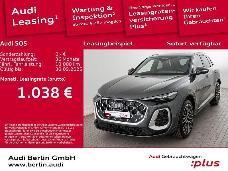 Daytonagrau perleffekt Gebraucht 2025 Audi SQ5 Ambiente SUV | 87.300 € (Fairer Preis) - Bild 1/3