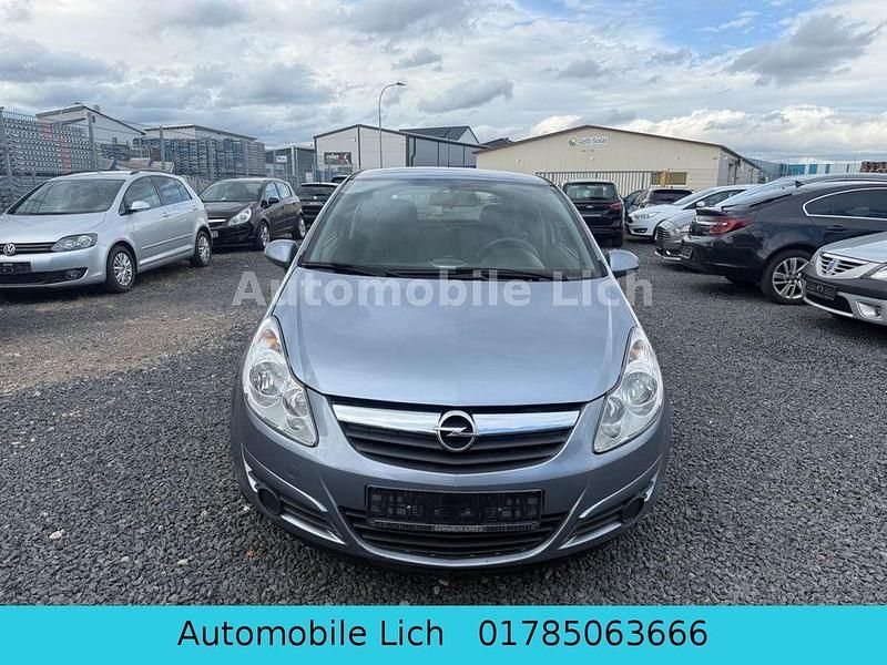 Gebraucht Opel Corsa Edition 80 PS (58 kW) 2009 Silber Kleinwagen