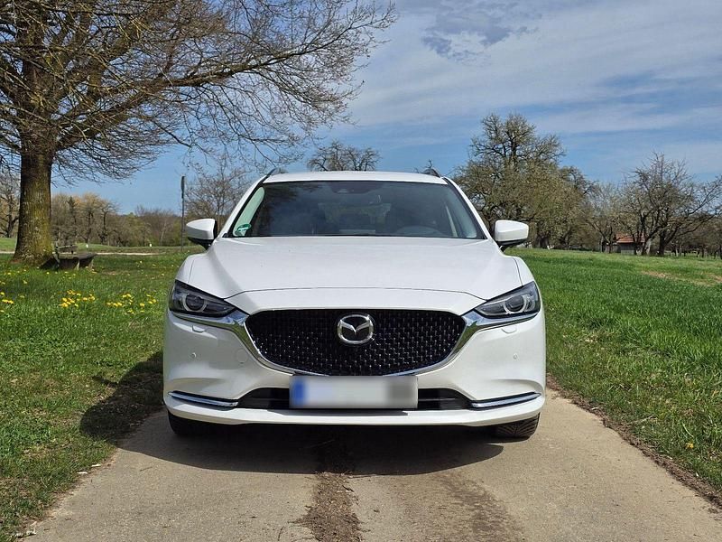 Gebraucht Mazda 6 Exclusive-Line 194 PS (142 kW) 2023 Weiß Kombi