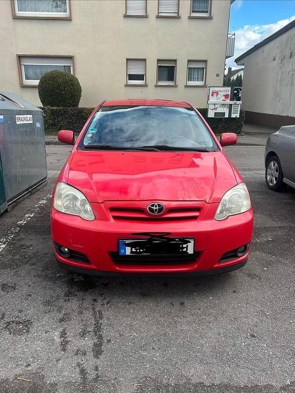 Gebraucht Toyota Corolla 115 PS (84 kW) 2005 Rot Kleinwagen