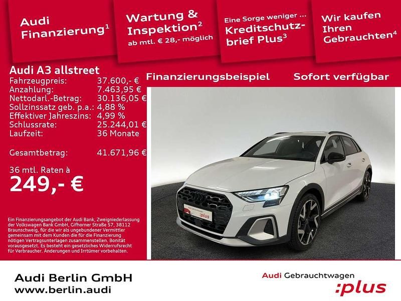 Gebraucht Audi A3 Ambiente 150 PS (110 kW) 2025 Gletscherweiß metallic Limousine