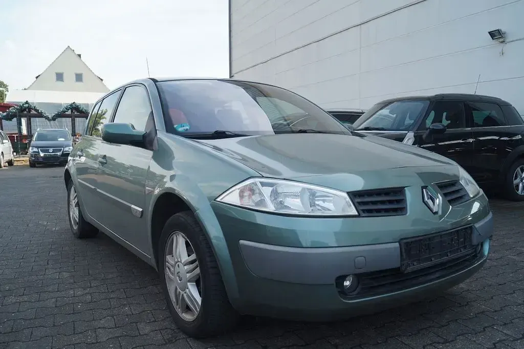 Gebraucht Renault Mégane II Privilege 113 PS (83 kW) 2003 Grün Limousine