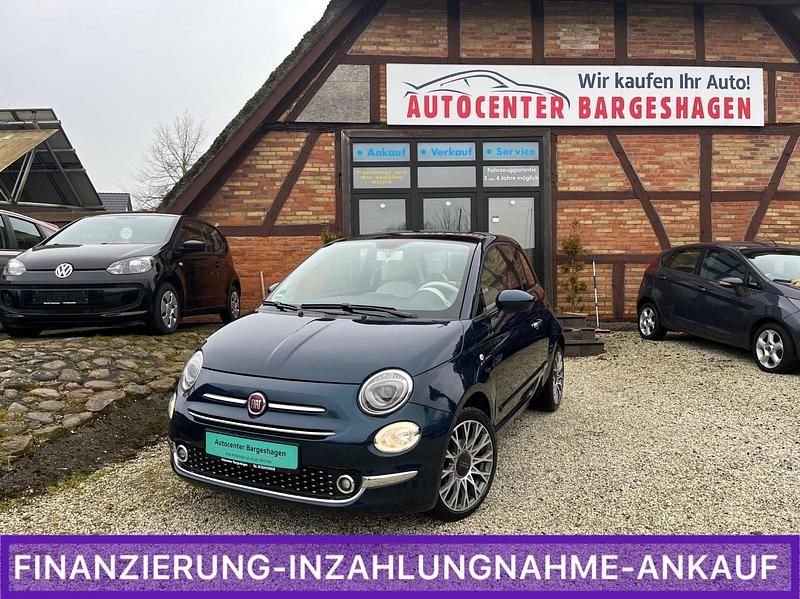 Blau Gebraucht 2016 Fiat 500 Kleinwagen | 8.599 € (Etwas zu teuer) - Bild 1/4