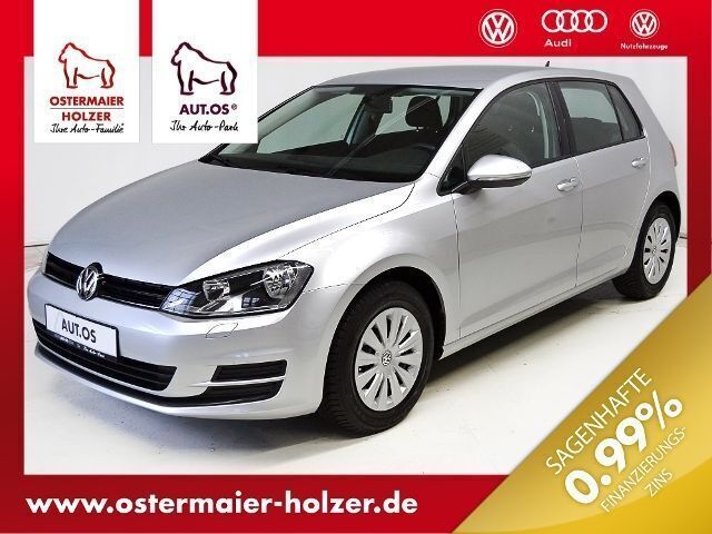 Silber metallic Gebraucht 2015 VW Golf VII Trendline Limousine | 15.250 € (Teuer) - Bild 1/4
