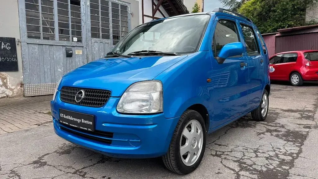 Occasion Opel Agila 75 ch (55 kW) 2002 Bleue Monospace