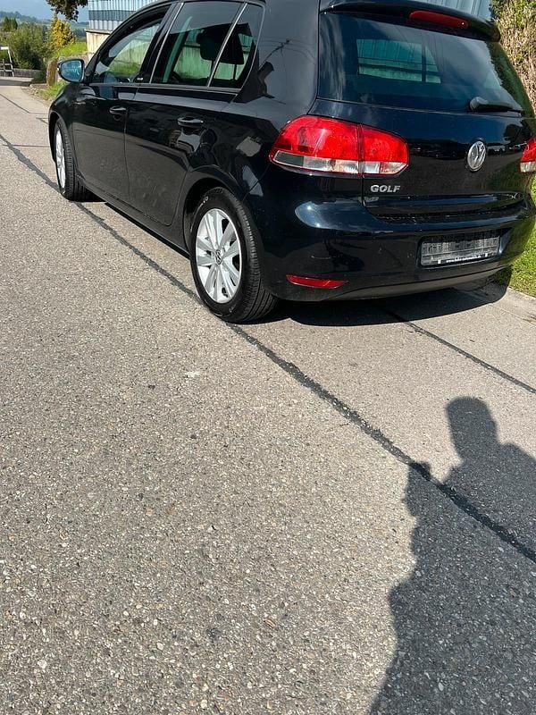Schwarz Gebraucht 2012 VW Golf VI Limousine | 3.850 € (Superpreis) - Bild 1/4