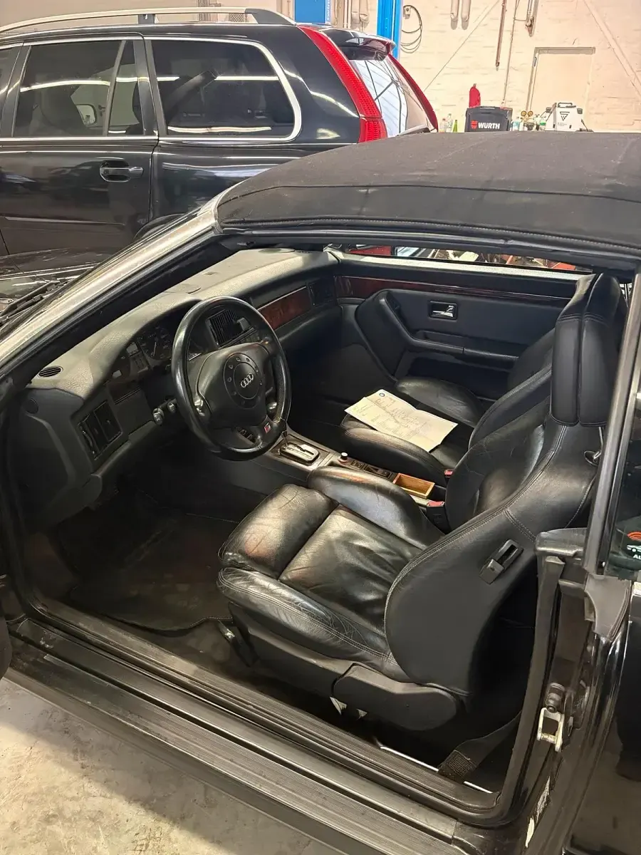 Gebraucht Audi 80 1996 Schwarz Cabrio