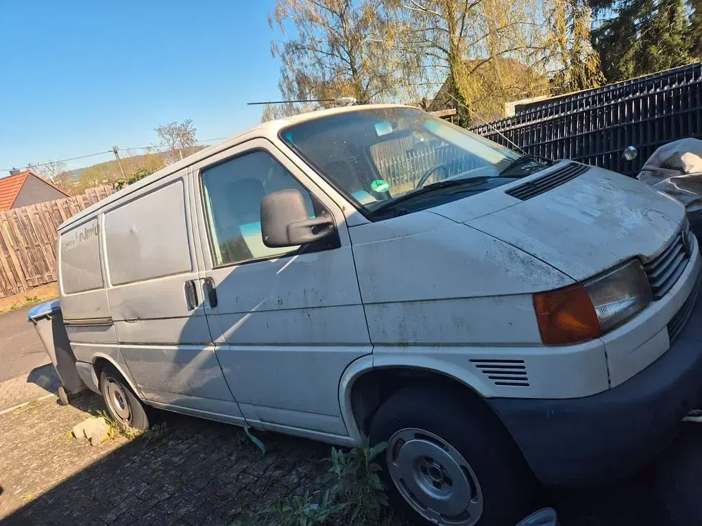 Usata VW Transporter 88 CV (64 kW) 2003 Bianco Furgone