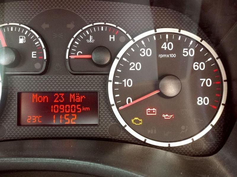 Gebraucht Fiat Panda 101 PS (74 kW) 2006 Rot Kleinwagen