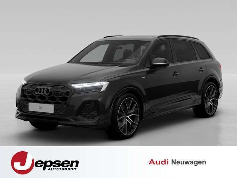Mythosschwarz metallic Neu 2025 Audi Q7 S-Line SUV | 94.370 € (Fairer Preis) - Bild 1/4