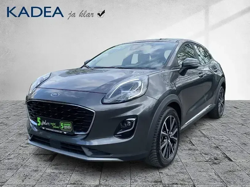 Gebraucht Ford Puma Titanium 125 PS (91 kW) 2022 Magneticgrau (metallic) SUV