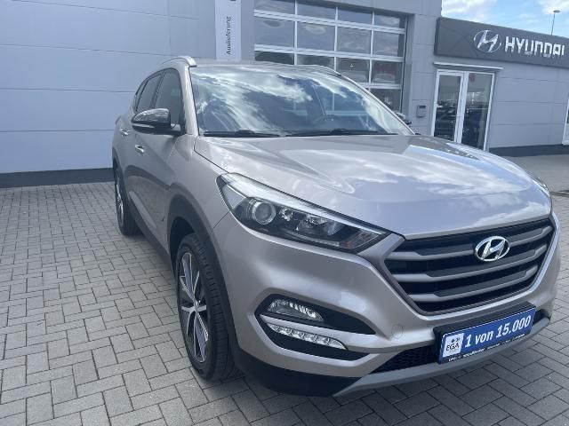 White sand Gebraucht 2018 Hyundai Tucson Passion SUV | 19.800 € (Etwas zu teuer) - Bild 1/4