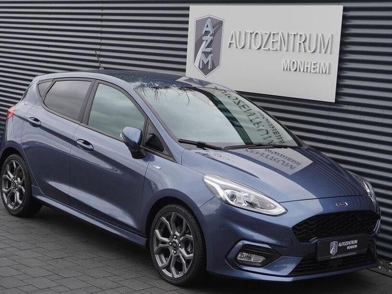 Gebraucht Ford Fiesta ST-Line 140 PS (102 kW) 2019 Chromablau metallic Limousine