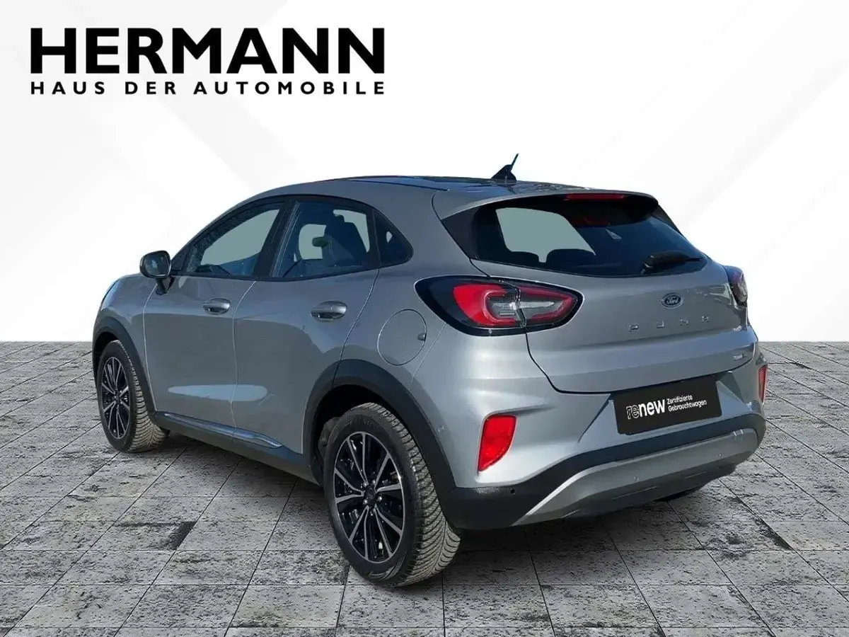 Gebraucht Ford Puma Titanium 125 PS (91 kW) 2023 Solar silver (silber) SUV