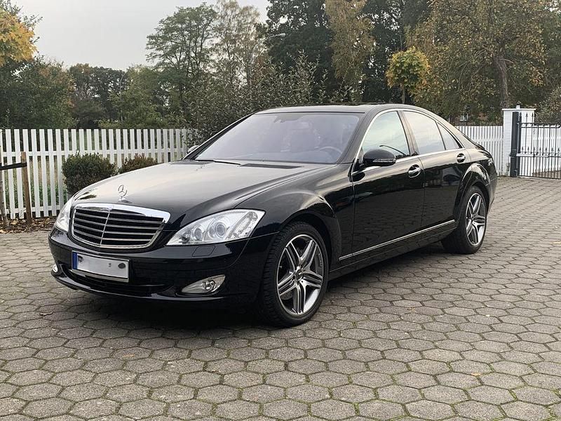 Schwarz Gebraucht 2008 Mercedes S450 Limousine | 14.990 € (Guter Preis) - Bild 1/4