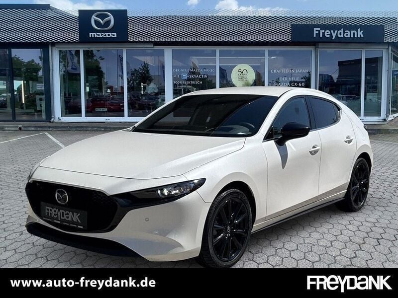 Snowflake white pearl Neu 2025 Mazda 3 Homura-Line | 25.490 € (Superpreis) - Bild 1/4