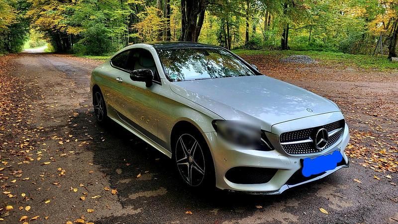 Gebraucht Mercedes C180 AMG 158 PS (116 kW) 2015 Silber Coupé
