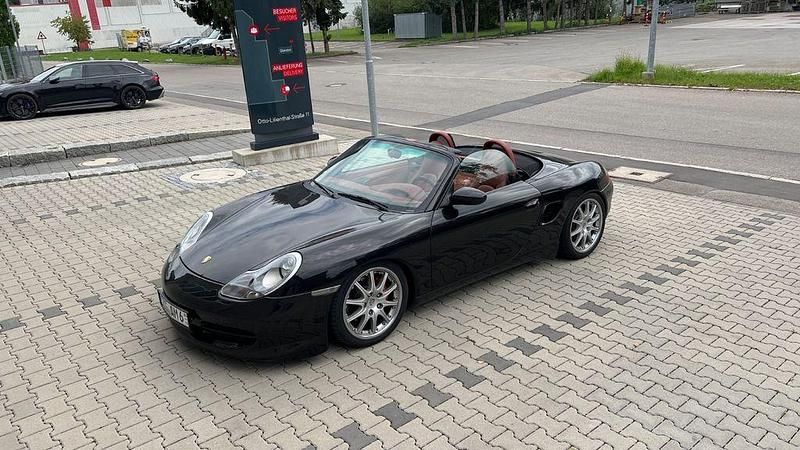 Schwarz Gebraucht 2001 Porsche Boxster S Cabrio | 20.000 € (Fairer Preis) - Bild 1/4