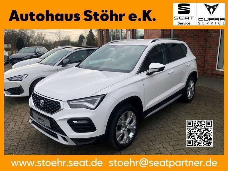 "bila" weiss Gebraucht 2022 Seat Ateca 4Drive SUV | 25.990 € (Guter Preis) - Bild 1/4