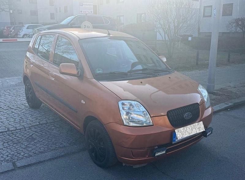Gebraucht Kia Picanto LX 65 PS (47 kW) 2005 Orange Kleinwagen