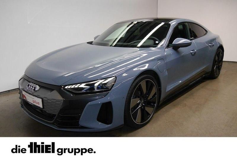 Grau Gebraucht 2021 Audi e-tron GT quattro Ambiente Limousine | 62.750 € (Teuer) - Bild 1/4