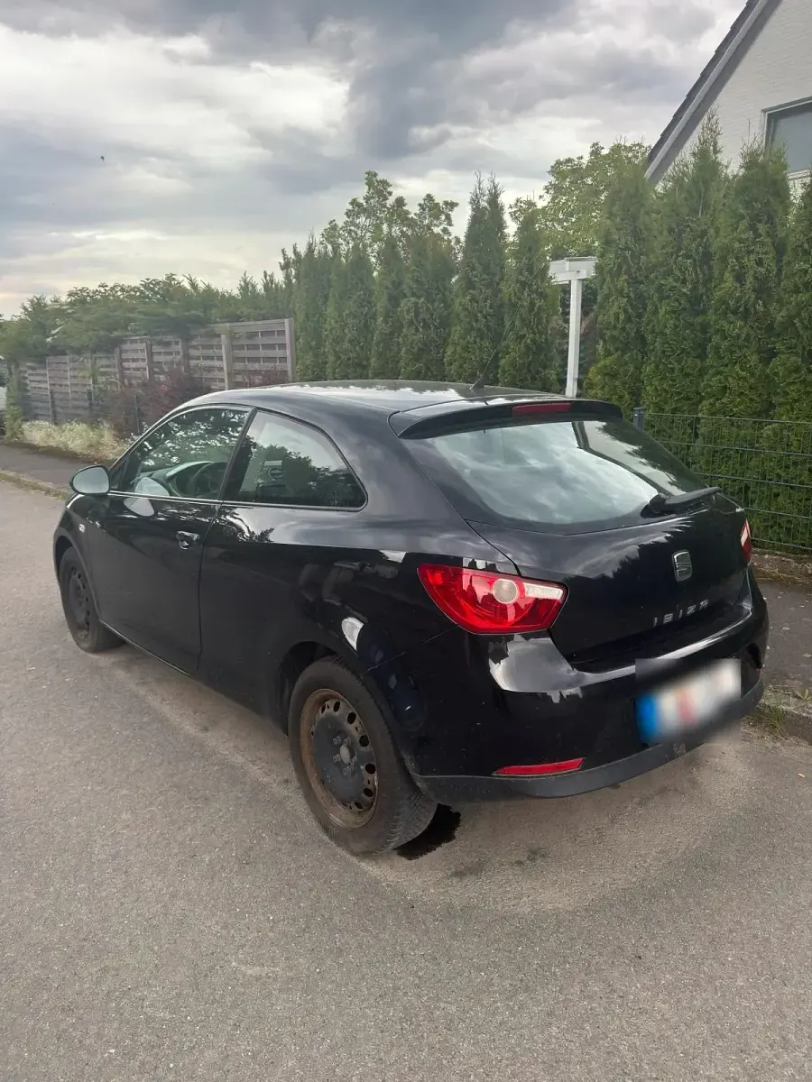 Gebraucht Seat Ibiza 86 PS (63 kW) 2010 Schwarz Kleinwagen