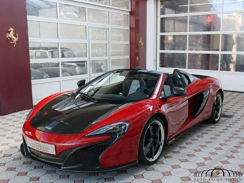 Rot Gebraucht 2016 McLaren 650S Cabrio | 199.900 € - Bild 1/4