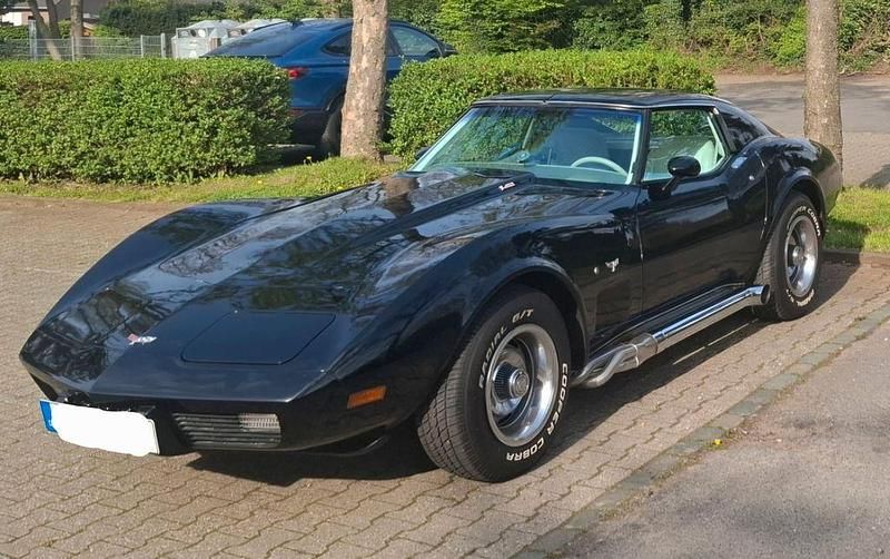 Second-hand Corvette C3 209 CP (153 kW) 1977 Negru Coupe