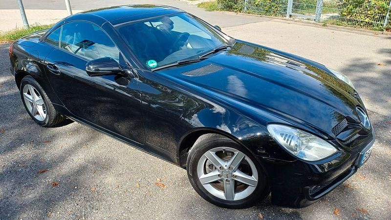 Schwarz Gebraucht 2008 Mercedes SLK280 Cabrio | 7.900 € (Guter Preis) - Bild 1/4