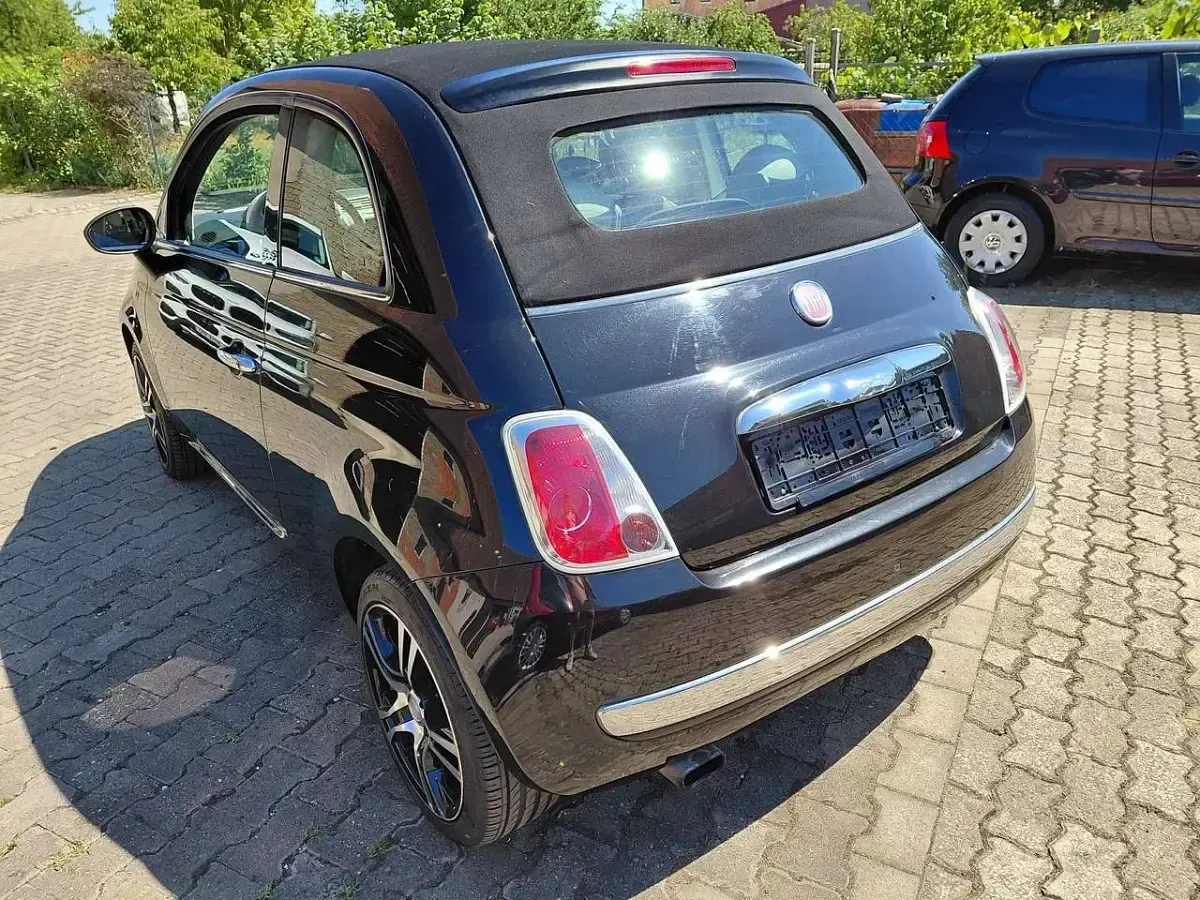 Gebraucht Fiat 500C 86 PS (63 kW) 2012 Schwarz Cabrio