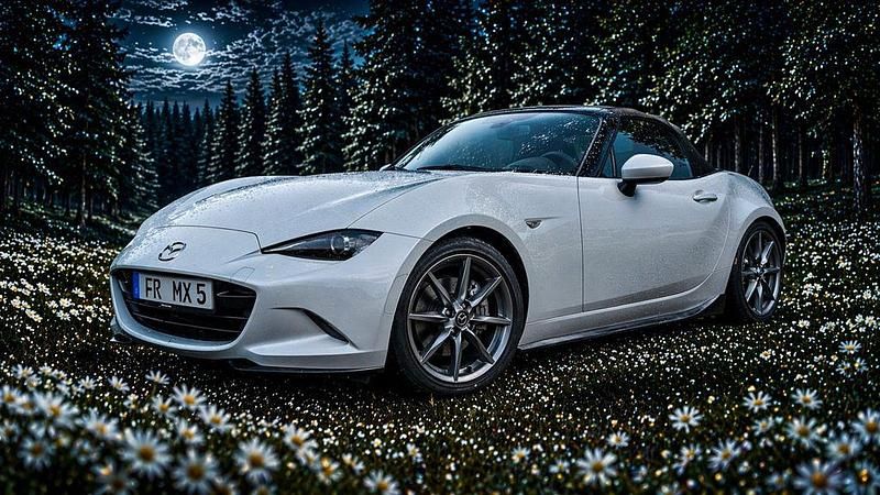 Second-hand Mazda MX5 160 CP (117 kW) 2017 Alb Cabrio