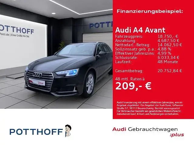 Gebraucht Audi A4 Design 150 PS (110 kW) 2018 Kombi