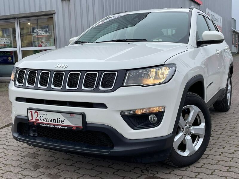 Weiß Gebraucht 2018 Jeep Compass Longitude SUV | 15.690 € (Fairer Preis) - Bild 1/4