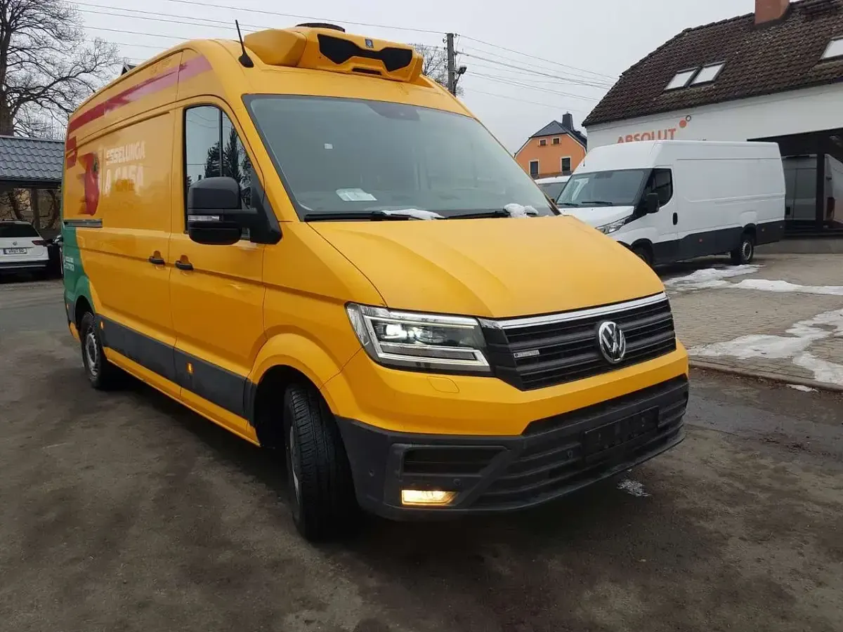 Używany VW e-Crafter 100 kW (136 KM) 2020 Żółty Van
