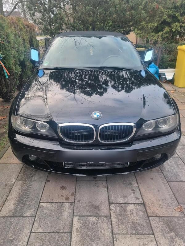 Schwarz Gebraucht 2003 BMW 318 Cabriolet Cabrio | 3.990 € (Superpreis) - Bild 1/4
