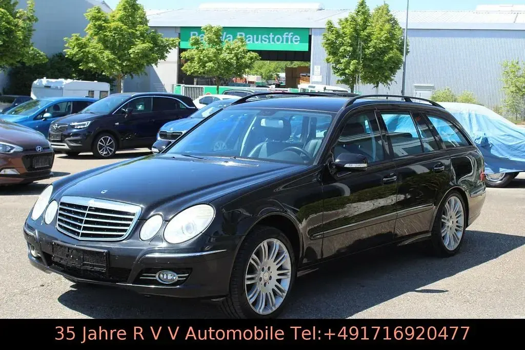 Usado Mercedes E200 Avantgarde 184 CV (135 kW) 2008 Negro Berlina