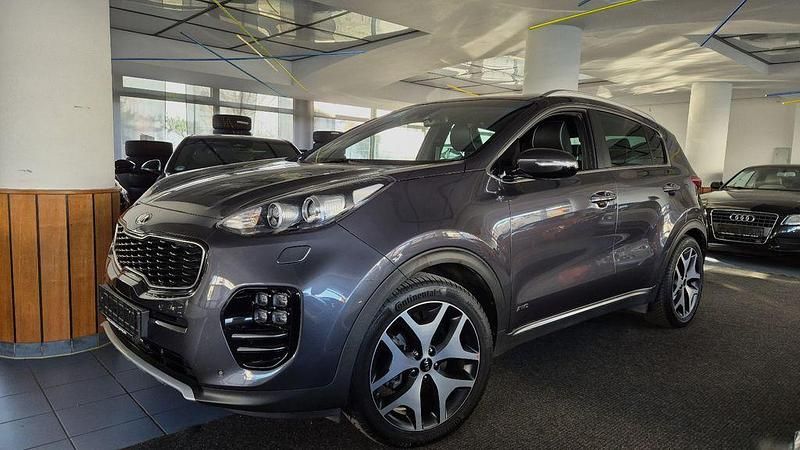 Dark gun metal Gebraucht 2017 Kia Sportage GT-Line SUV | 18.990 € (Fairer Preis) - Bild 1/4
