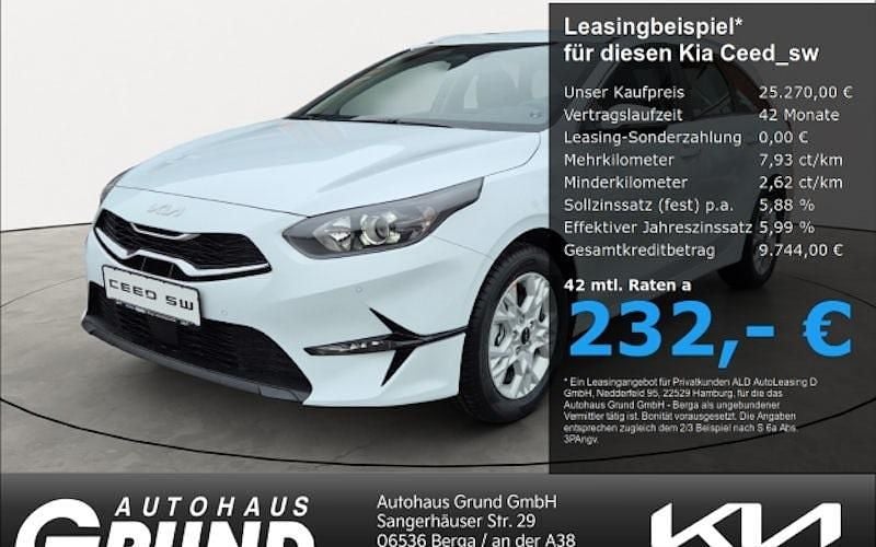 Weiß Neu 2025 Kia Ceed Sportswagon Kombi | 25.270 € (Guter Preis) - Bild 1/4