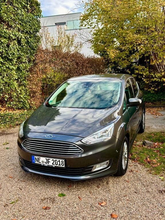 Gebraucht Ford C-MAX Titanium 125 PS (91 kW) 2018 Grau Van / Kleinbus