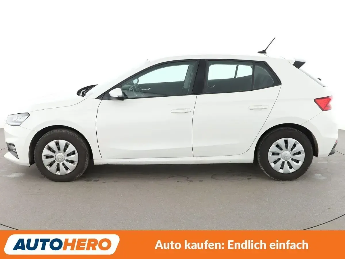 Gebraucht Skoda Fabia Ambition 95 PS (69 kW) 2021 Weiß Kleinwagen
