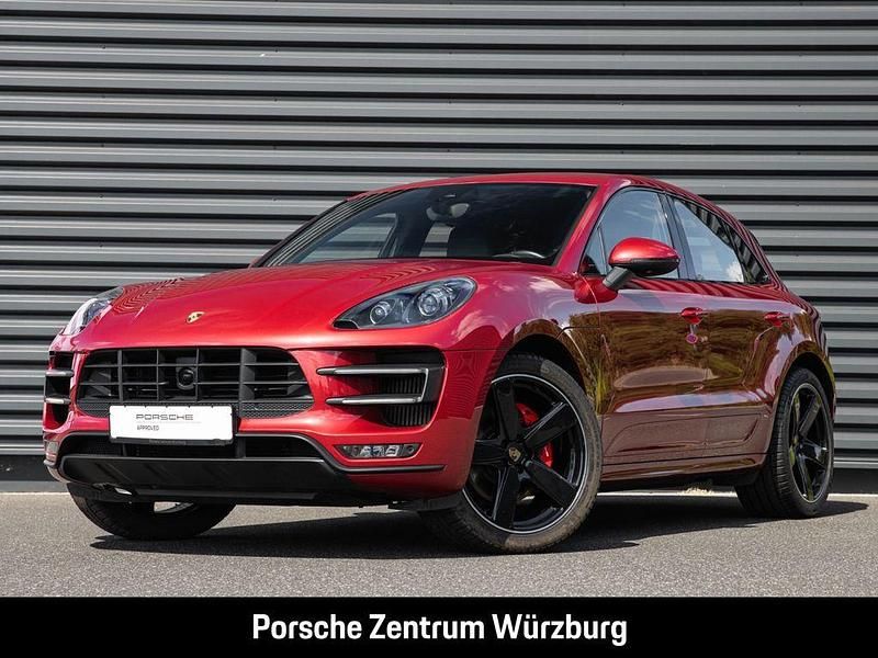 Impulsrotmetallic Gebraucht 2015 Porsche Macan Turbo Sport SUV | 49.890 € (Teuer) - Bild 1/4