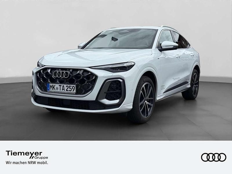 Gletscherweiß metallic Gebraucht 2025 Audi Q5 S-Line SUV | 76.960 € - Bild 1/4