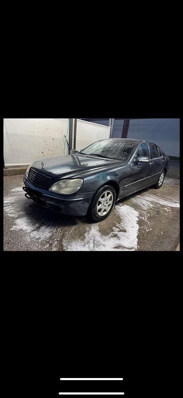 Schwarz Gebraucht 2001 Mercedes S500 Limousine | 2.350 € (Superpreis) - Bild 1/4