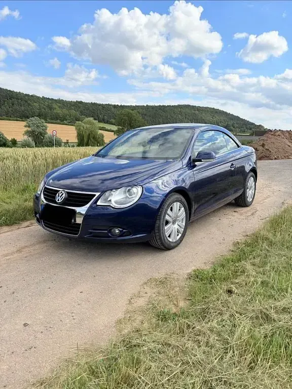 Gebraucht VW Eos 150 PS (110 kW) 2006 Blau Cabrio